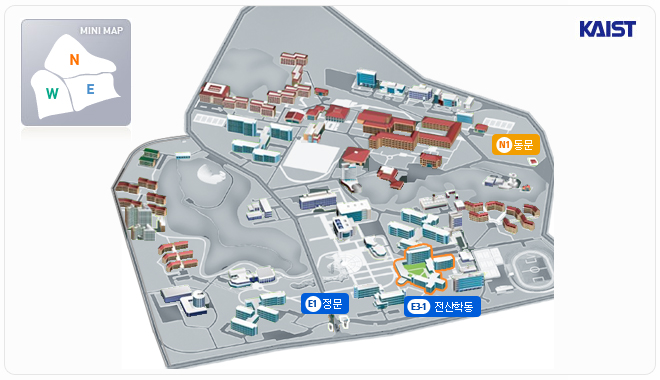 KAIST���� ��ġ